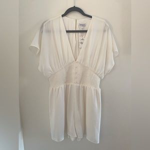 NWT ivory Express romper